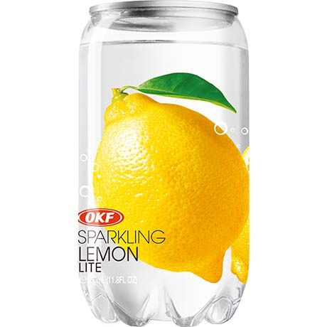 韩国OKF 柠檬味汽水 罐装 350毫升 /Soda Getränk Zitrone Dose 350ml OKF