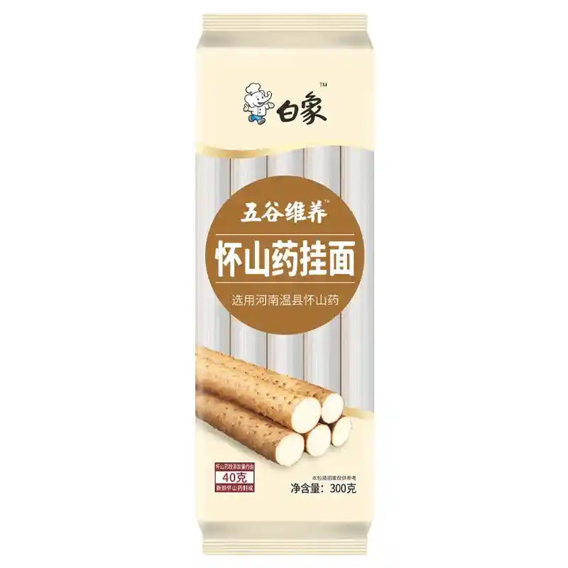 白象 五谷维养 怀山药挂面 300克 /Yam Nudeln 300g Baixiang