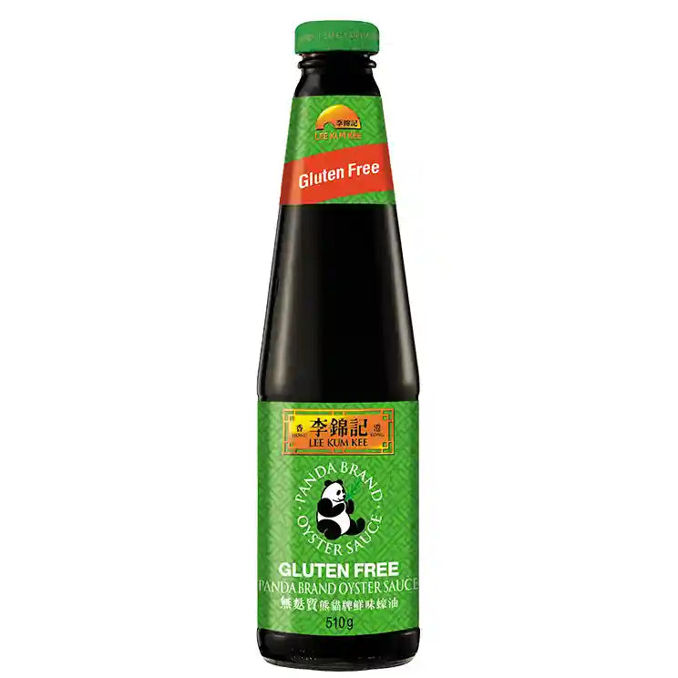 李锦记 熊猫牌 无麸质鲜味蚝油 510克 /Glutenfreie Austernsauce 510g LKK