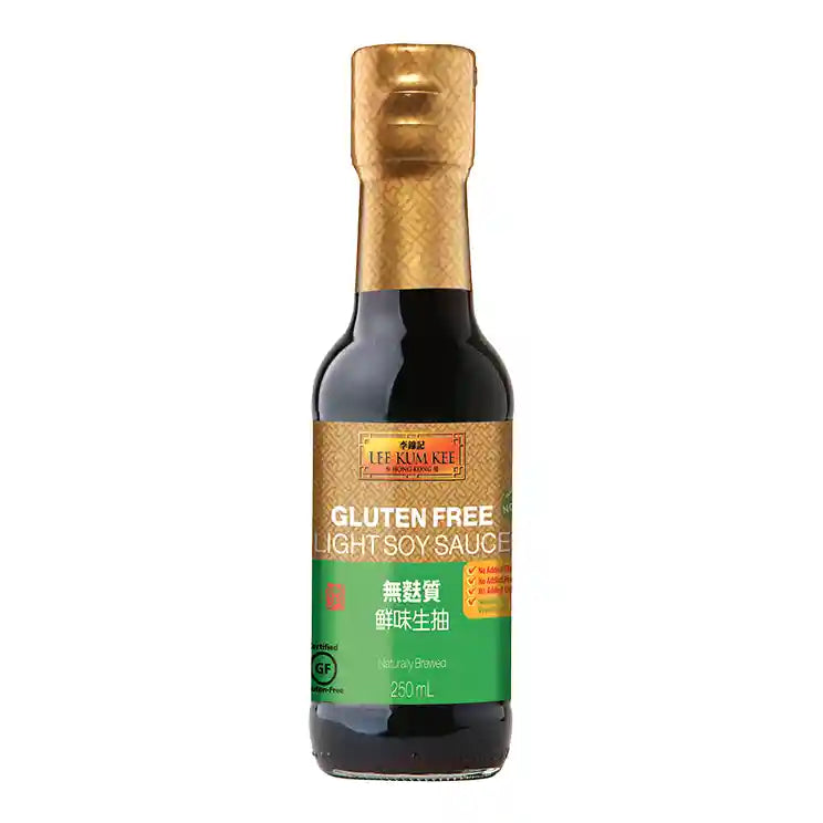 李锦记 无麸质鲜味生抽酱油 250毫升 /Glutenfreie Helle Sojasauce 250ml LKK