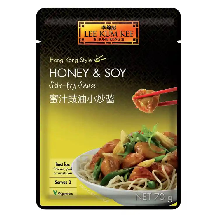 李锦记 蜜汁豉油小炒酱 70克 /Honey&amp;Soy Stir-Fry Sauße 70g LKK