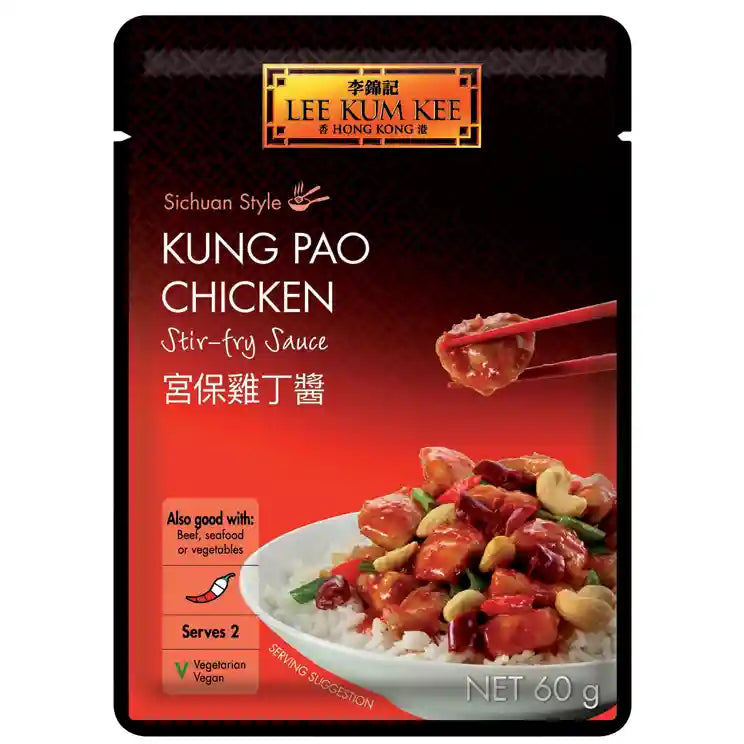 李锦记 宫保鸡丁酱 60克 /Sauce für Kung Pao Huhnerfleisch 60g LKK