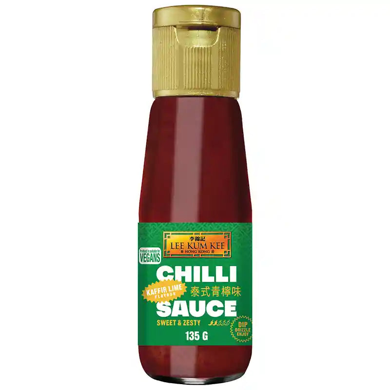 李锦记 泰式青柠味 辣椒酱 135克 /Chilisauce mit Kaffir Limetten Geschmack 135g LKK