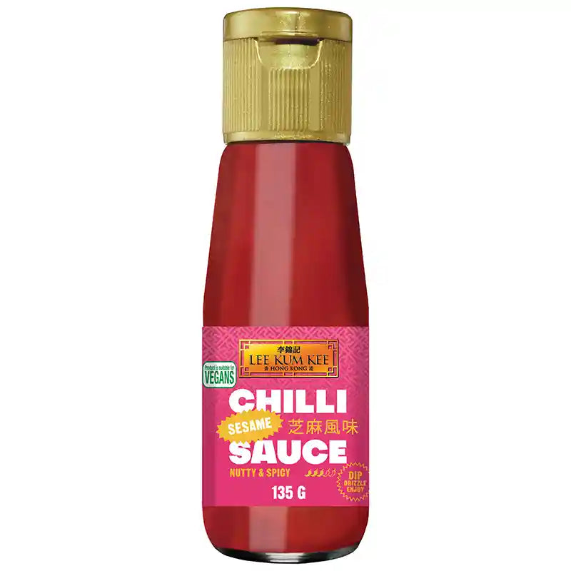 李锦记 芝麻风味 辣椒酱 135克 /Chilisauce mit Sesam Geschmack 135g LKK