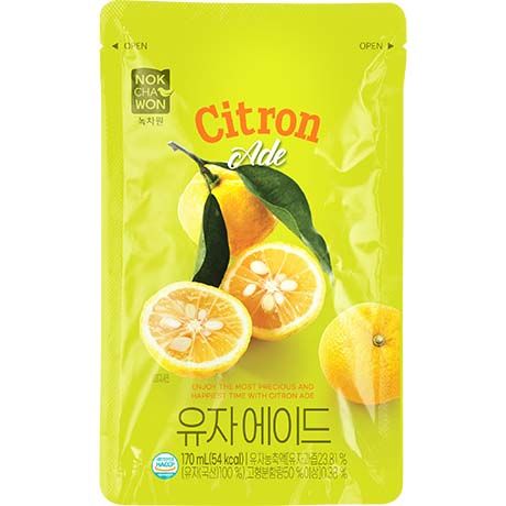 韩国 柠檬风味清爽饮品 170毫升 /Koreanische Zitronengetränk Ade 170ml NOKCHAWON