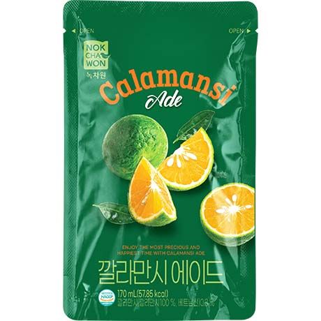 韩国 卡拉曼丁橙 饮料 170毫升 /Koreanische Calamandinorgangen Getränk Ade 170ml NOKCHAWON