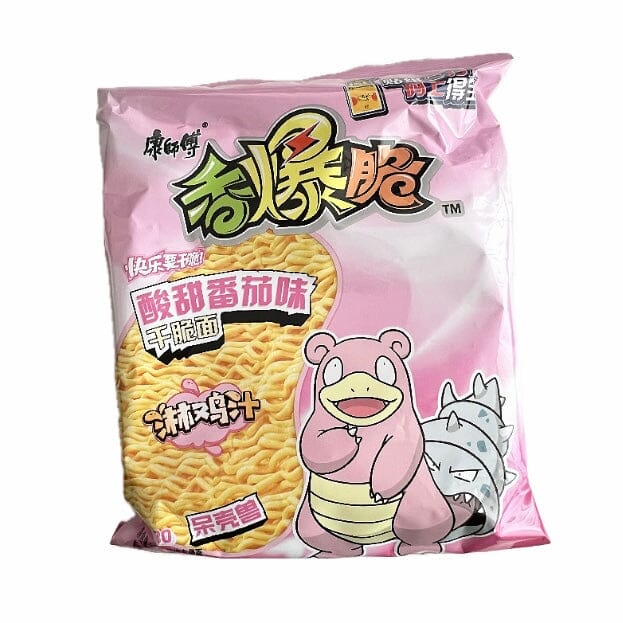 康师傅 香爆脆干脆面 酸甜番茄味 33克 /Nudeln Snack mit Tomaten Geschmack 33g XBC Master Kung