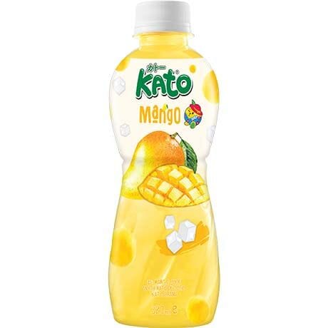 泰国椰果果肉饮料 芒果味 320毫升 /Mangosaft mit Nata De Coco 320ml KATO