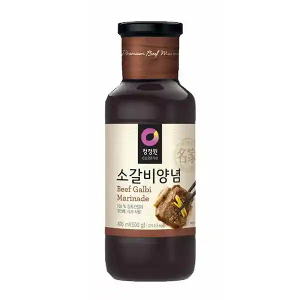 清净园 韩国 牛骨腌肉调味酱 500克 /Galbi (Rippen) Sauce für Rind 500g CHUNGJUNGONE