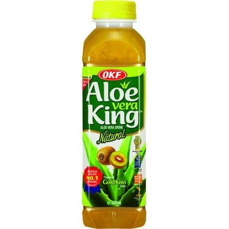 韩国芦荟饮料 猕猴桃味 500毫升 /Aloe Vera Getränk Kiwigeschmack 500ml OKF