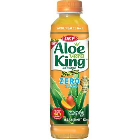 韩国芦荟饮料 芒果味 无糖 500毫升 /Aloe Vera Getränk Mangogeschmack zuckerfrei 500ml OKF