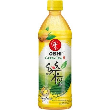 上好佳 蜂蜜柠檬绿茶 500毫升 /Grüner Tee mit Honig und Zitrone 500ml OISHI