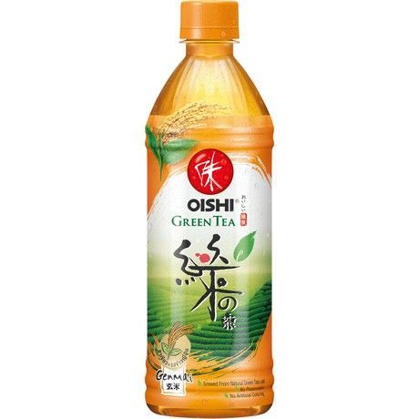 上好佳 玄米绿茶 500毫升 /Grüner Tee mit Genmai 500ml OISHI