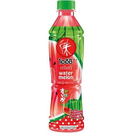 上好佳 西瓜味绿茶饮料 500毫升 /Grüner Tee Getränk Wassermelone 500ml OISHI