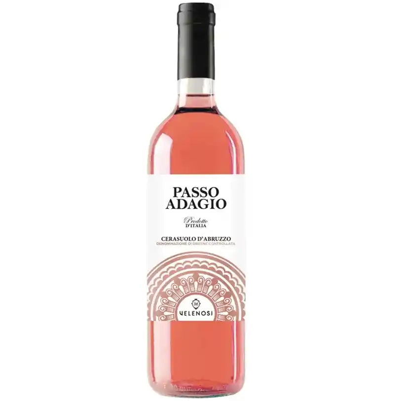 意大利 阿布鲁佐 樱桃红 葡萄酒 750毫升 2023 /Passo Adagio Cerasuolo d&