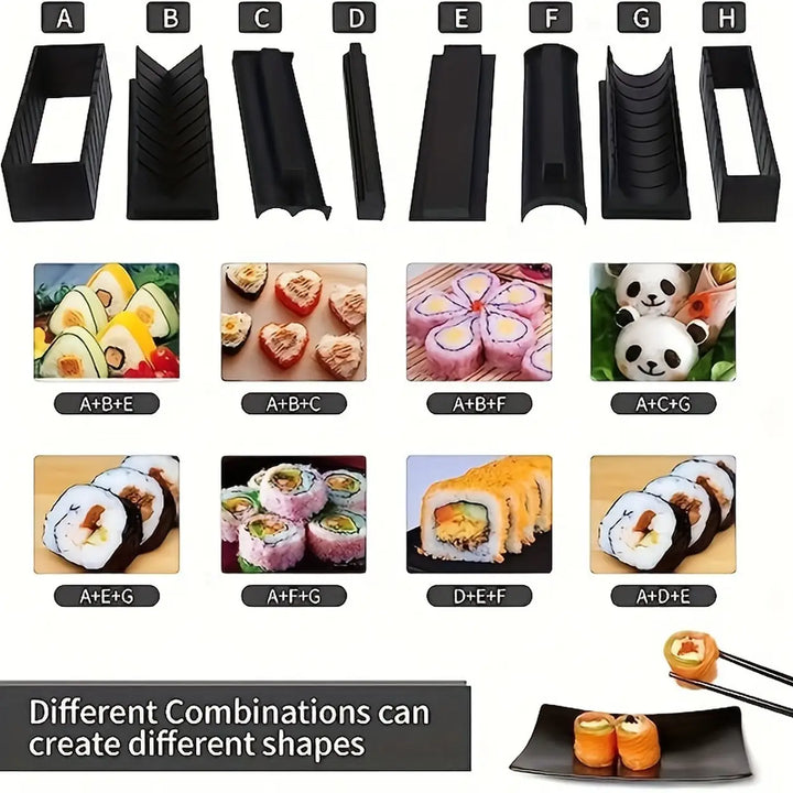 寿司制作套装 10件套 /Sushi-Zubereitungsset 10 Stück YumiPLUS