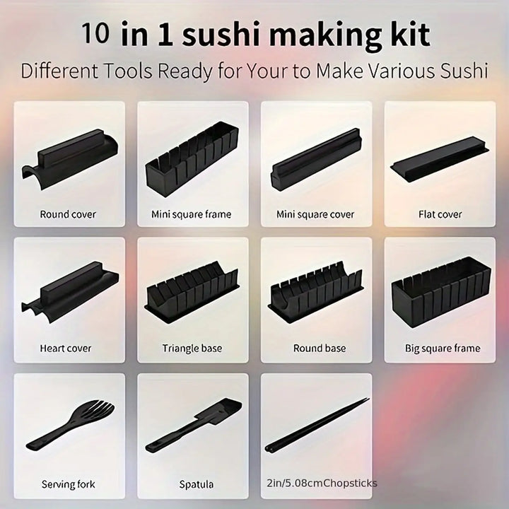 寿司制作套装 10件套 /Sushi-Zubereitungsset 10 Stück YumiPLUS