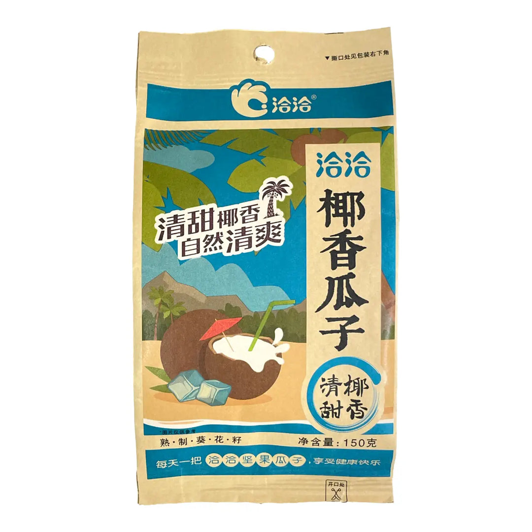 洽洽 清甜椰香瓜子 150克 /Sonnenblumenkerne mit Kokosgeschmack 150g CHACHA