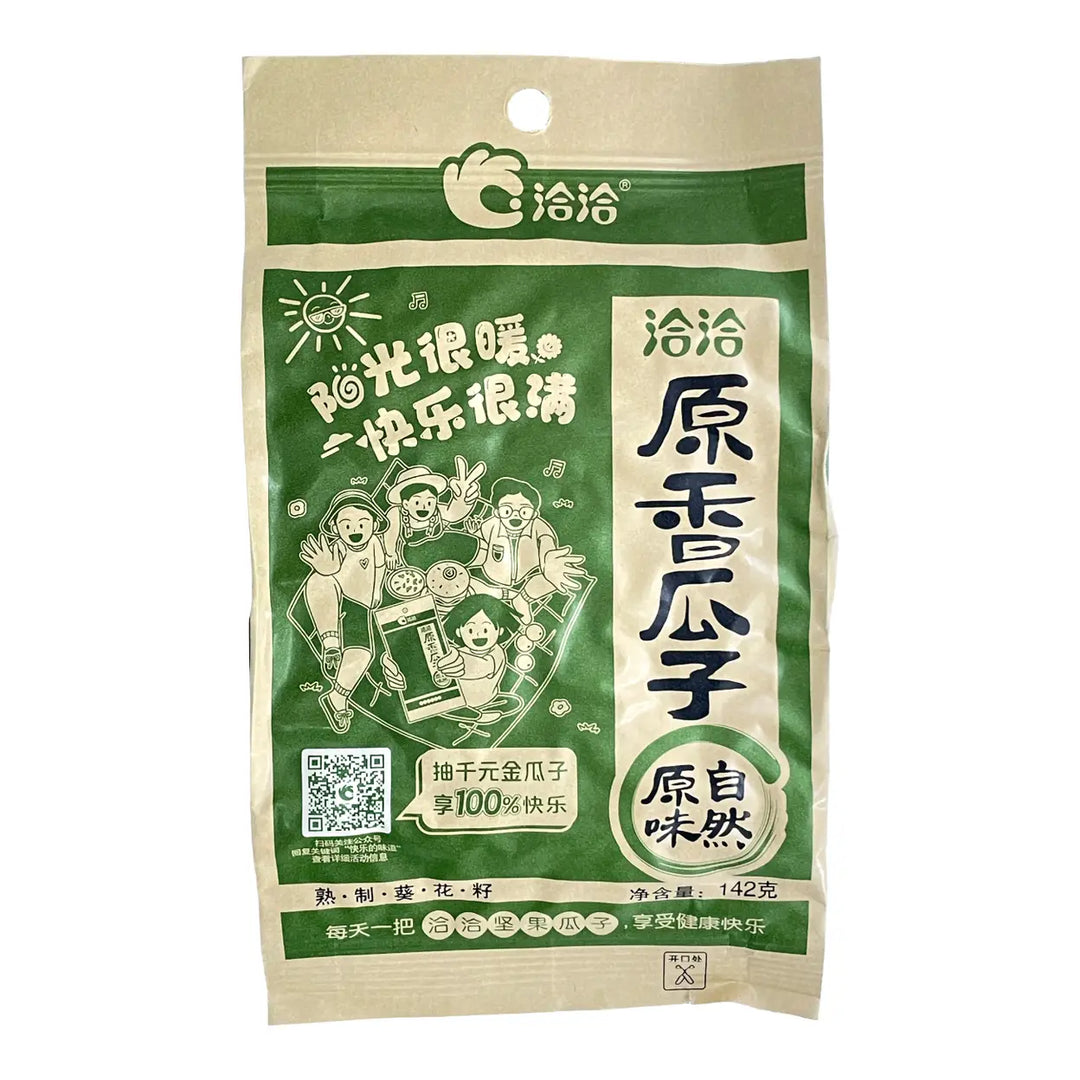 洽洽 原香瓜子 142克 /Original geröstete Sonnenblumenkerne 142g CHACHA