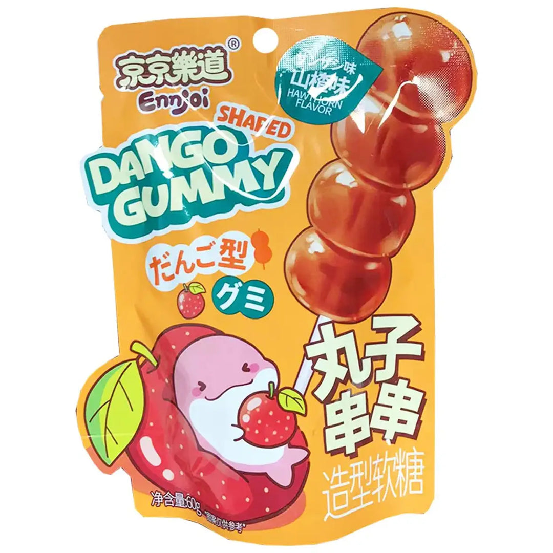 京京乐道 串串软糖 山楂 60克 /Marshmallow Sticks Weißdorn 60g JJLD
