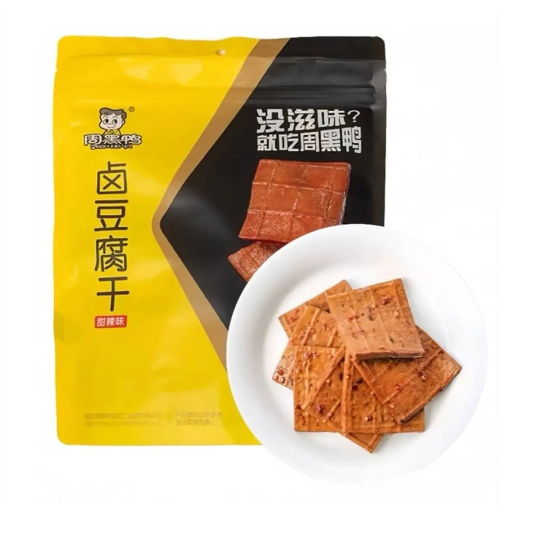 周黑鸭 卤豆干 135克 /Geschmorter getrockneter Tofu 135g ZhouHeiYa