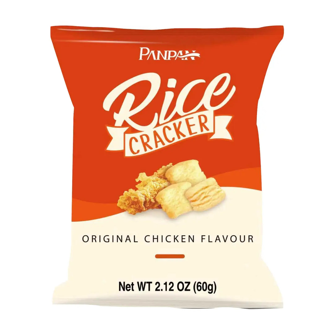 盼盼 鸡味块 麦香鸡味 60克 /Knusprige Reis Snacks mit Hähnchengeschmack  60g PANPAN