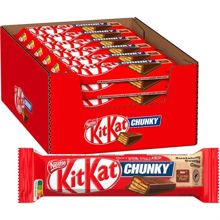 奇巧 巧克力棒 40克 /KitKat Chunky Vollmilch Waffelriegel 40g