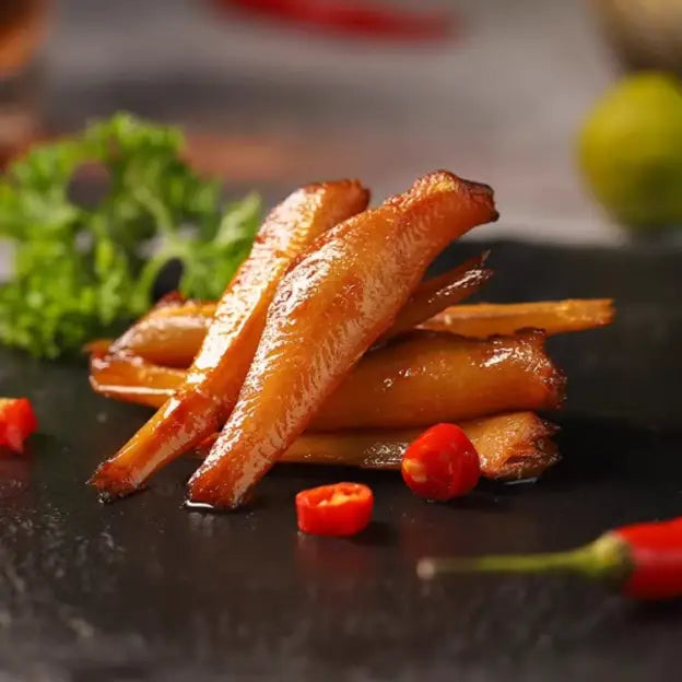 劲仔深海鯷鱼 果木炭烧味 122克 /Getrockneter Tiefsee Sardellen Holzkohle Geschmack 122g JINZAI