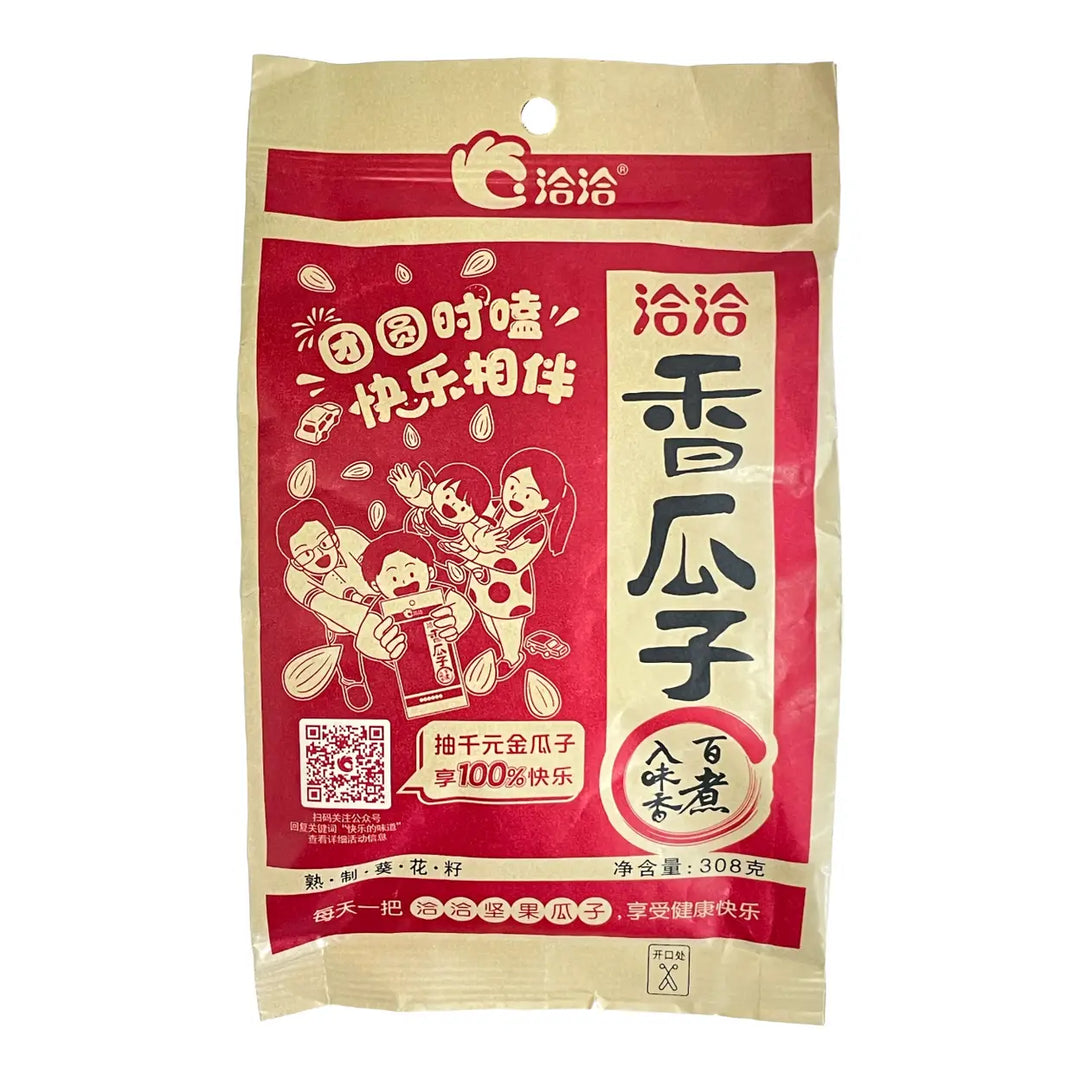 洽洽 香瓜子 308克 /Gebratene Sonnenblumenkerne Gewürzt 308g CHACHA