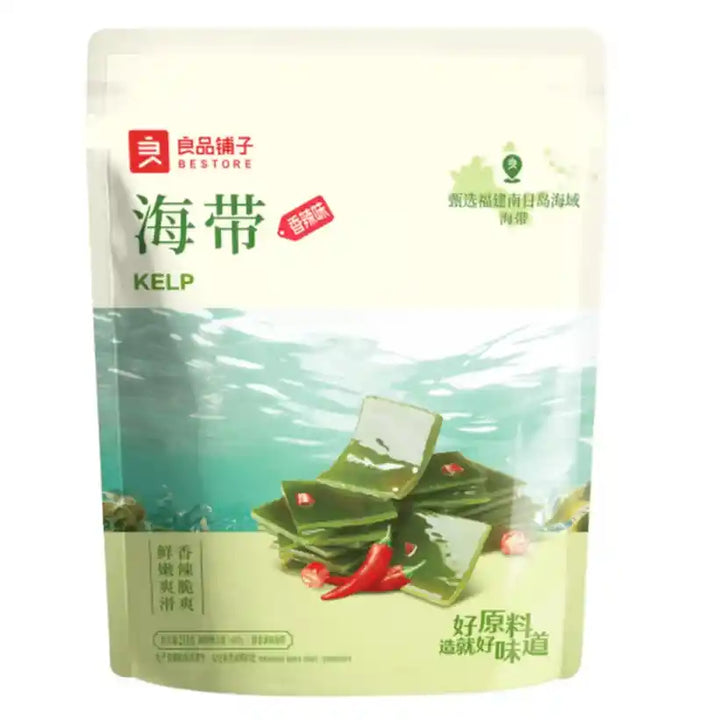 良品铺子 海带 香辣味 218克 /Würziger Algensnack 218g Bestore