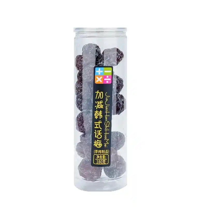 加减乘除 韩式话梅 200克 /Koreanische Trockenpflaumen 180g JJCC