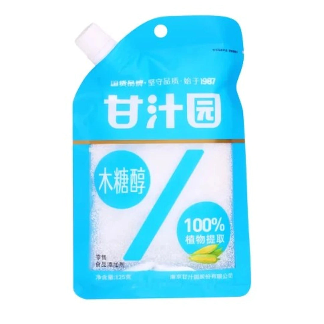 甘汁园 木糖醇 125克 /Xylit - Birkenzucker Zuckeraustauschstoff 125g Ganzhiyuan