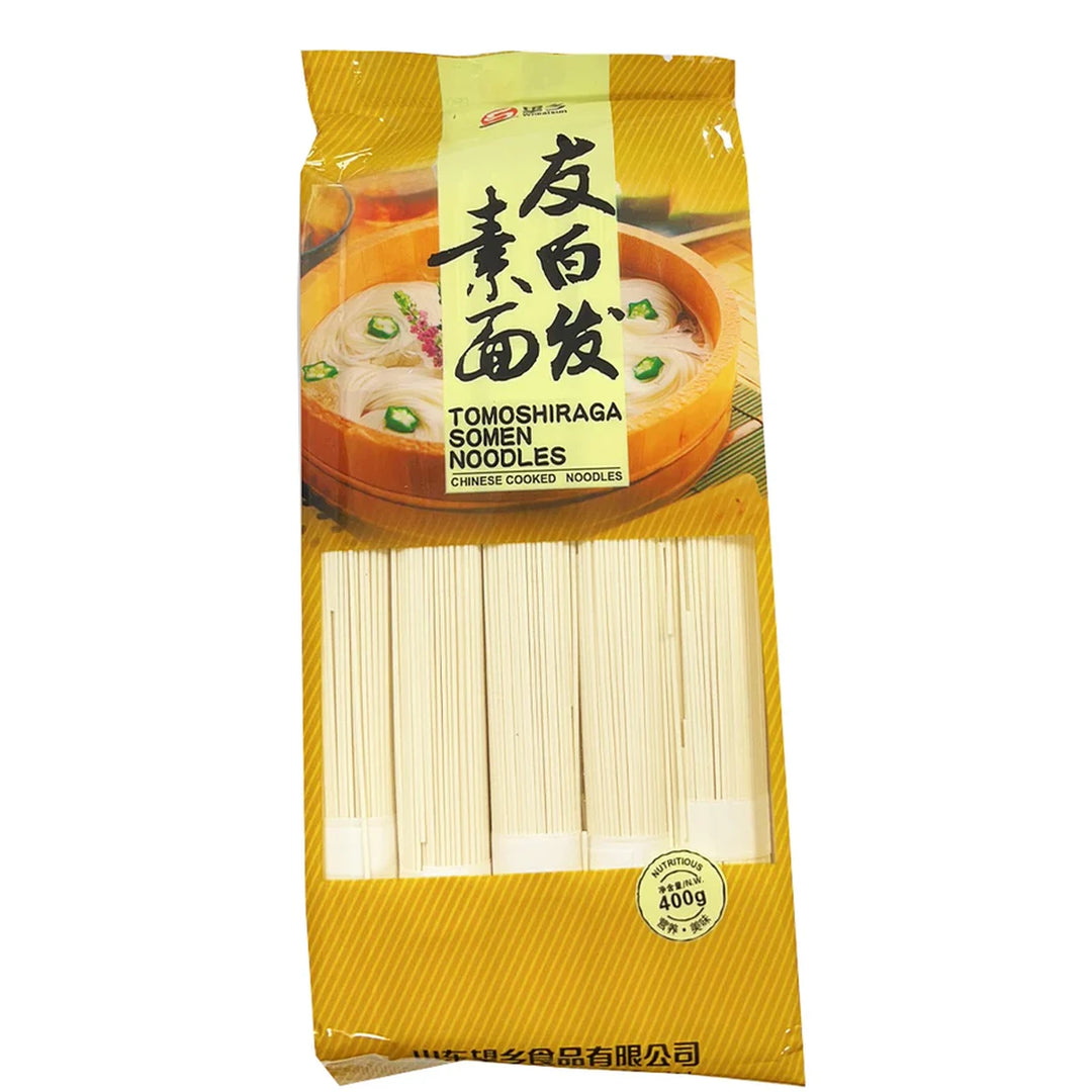望乡 友白发素面 400克 /Tomoshiraga Nudeln 400g Wheatsun