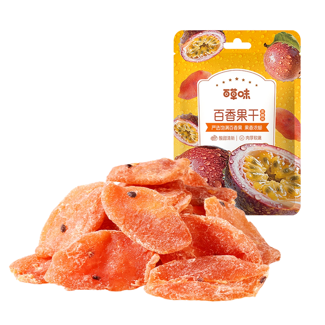 百草味 百香果干 100克 /Getrocknete Passionsfrucht 100g Be&amp;Cheery