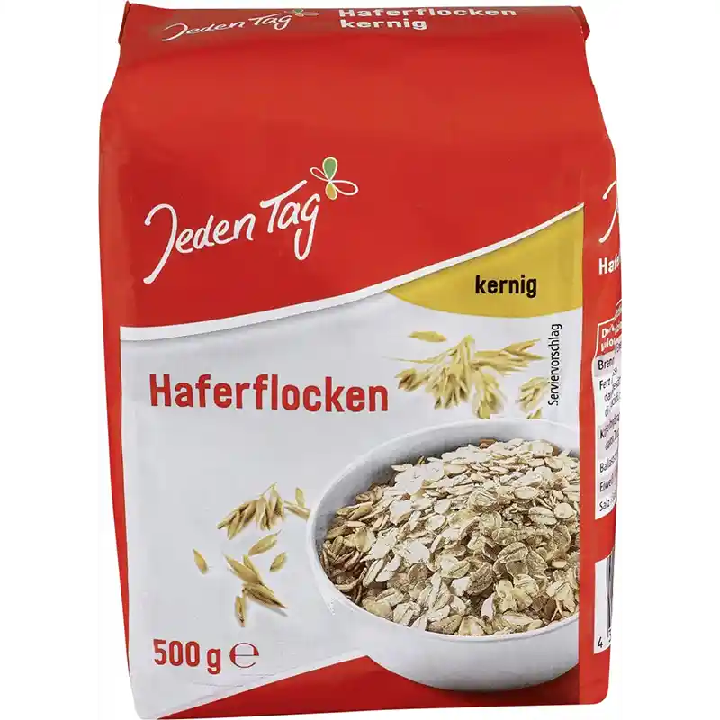 每日 粗颗粒燕麦片 500克 /Kernige Haferflocken 500g Jeden Tag