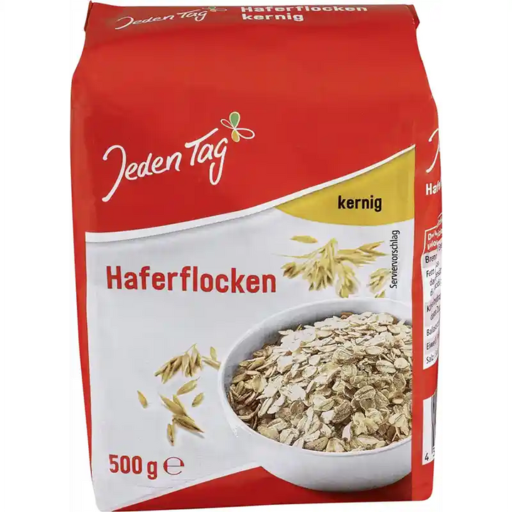 每日 粗颗粒燕麦片 500克 /Kernige Haferflocken 500g Jeden Tag