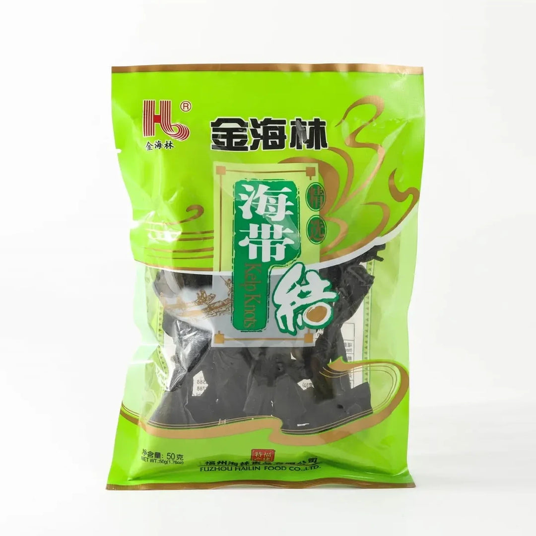 金海林 干海带结 50克 /Getrockneter Seetang Knoten 50g Jin Hai Lin