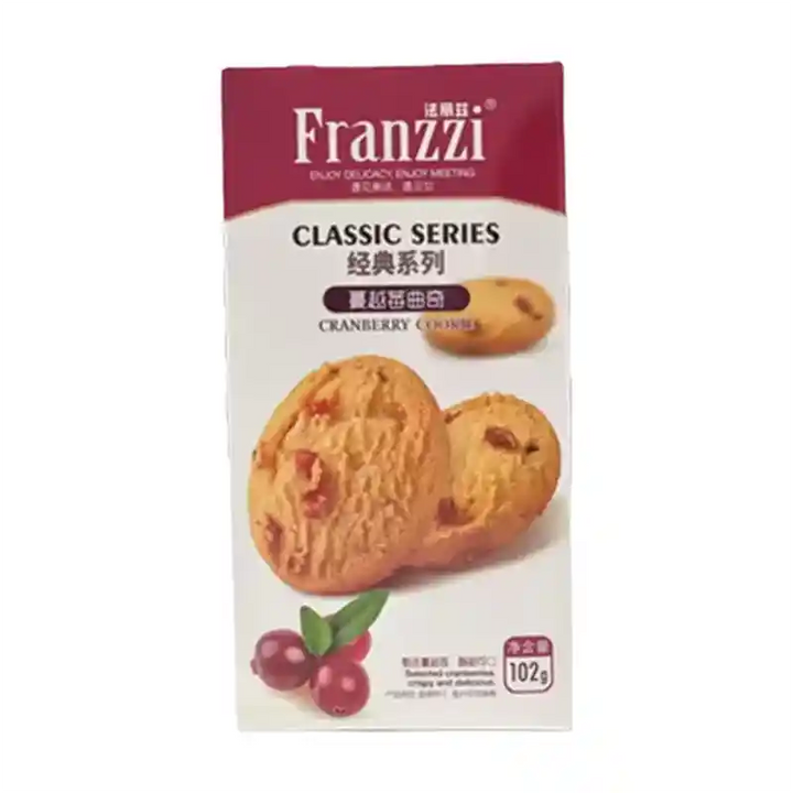 法丽兹 蔓越莓曲奇 102克 / Cranberry Kekse 102g FRANZZI