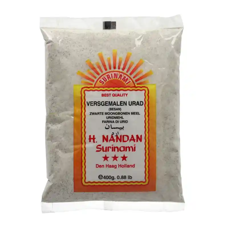 乌尔德豆粉 黑吉豆粉 400克 / Uridmehl Urdbohnenmehl Black Gram Flour 400g SURINAMI