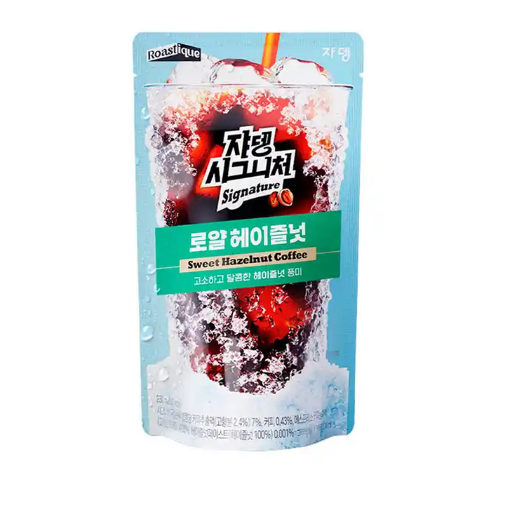 韩国 即饮皇家榛果咖啡 袋装 230毫升 /Königlicher Haselnusskaffee 230ml Jardin