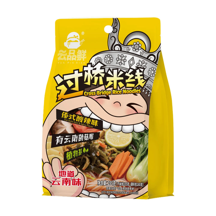 云品鲜 过桥米线 傣式酸辣味 285克 /Süßkartoffelnudel Sauer- Scharf 285g Yun Pin Xian