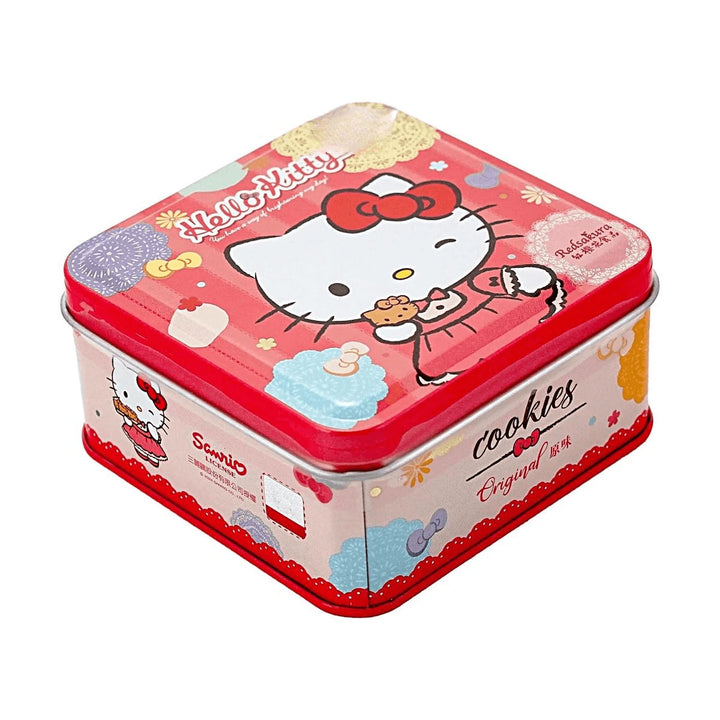 红樱花 凯蒂猫 饼干 铁盒装 65克 /Hello Kitty Keks Dose 65g Red Sakura