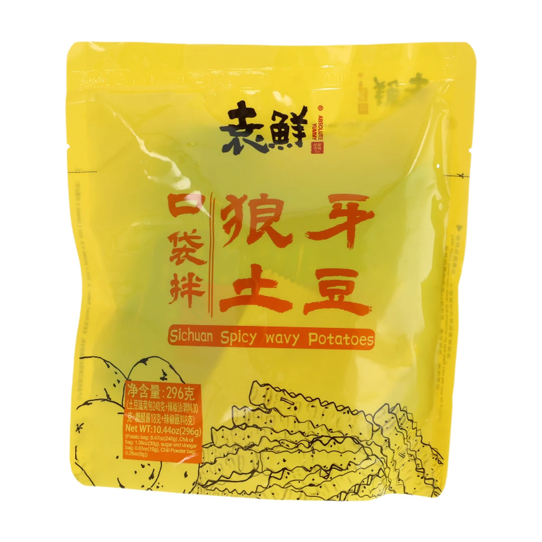 袁鲜 口袋拌 凉拌土豆 296克 /Pocket Mix - Wolf Kartoffel 296g YuanXian