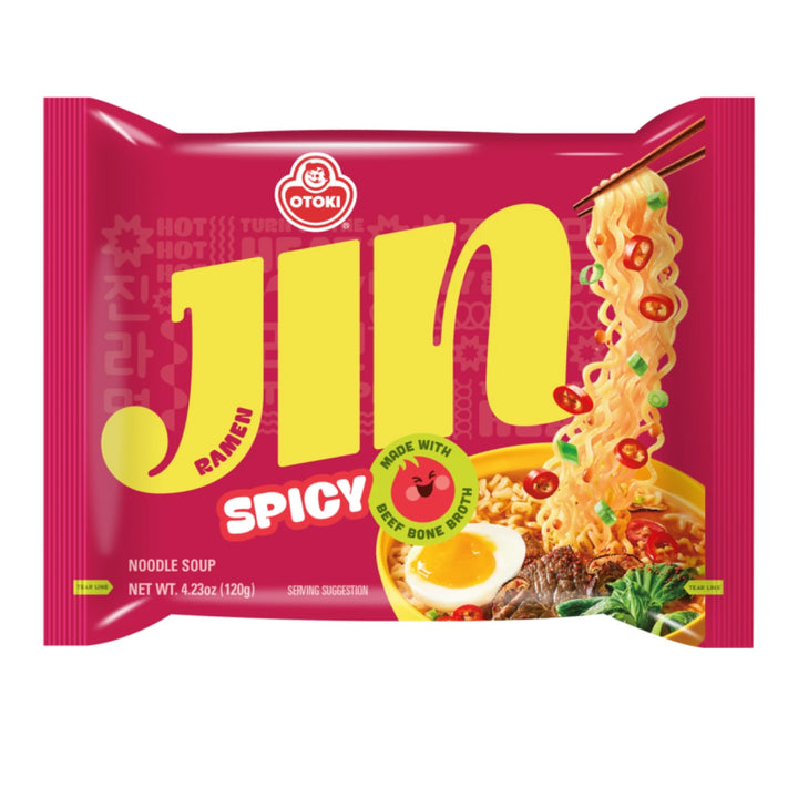 韩国 不倒翁 金拉面 辣味 120克 / Ramen Jin scharf 120g OTTOGI