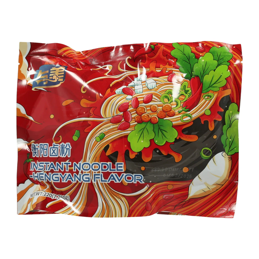 与美 衡阳卤粉 220克 /Instant Nudel Hengyang Style 220g YUMEI