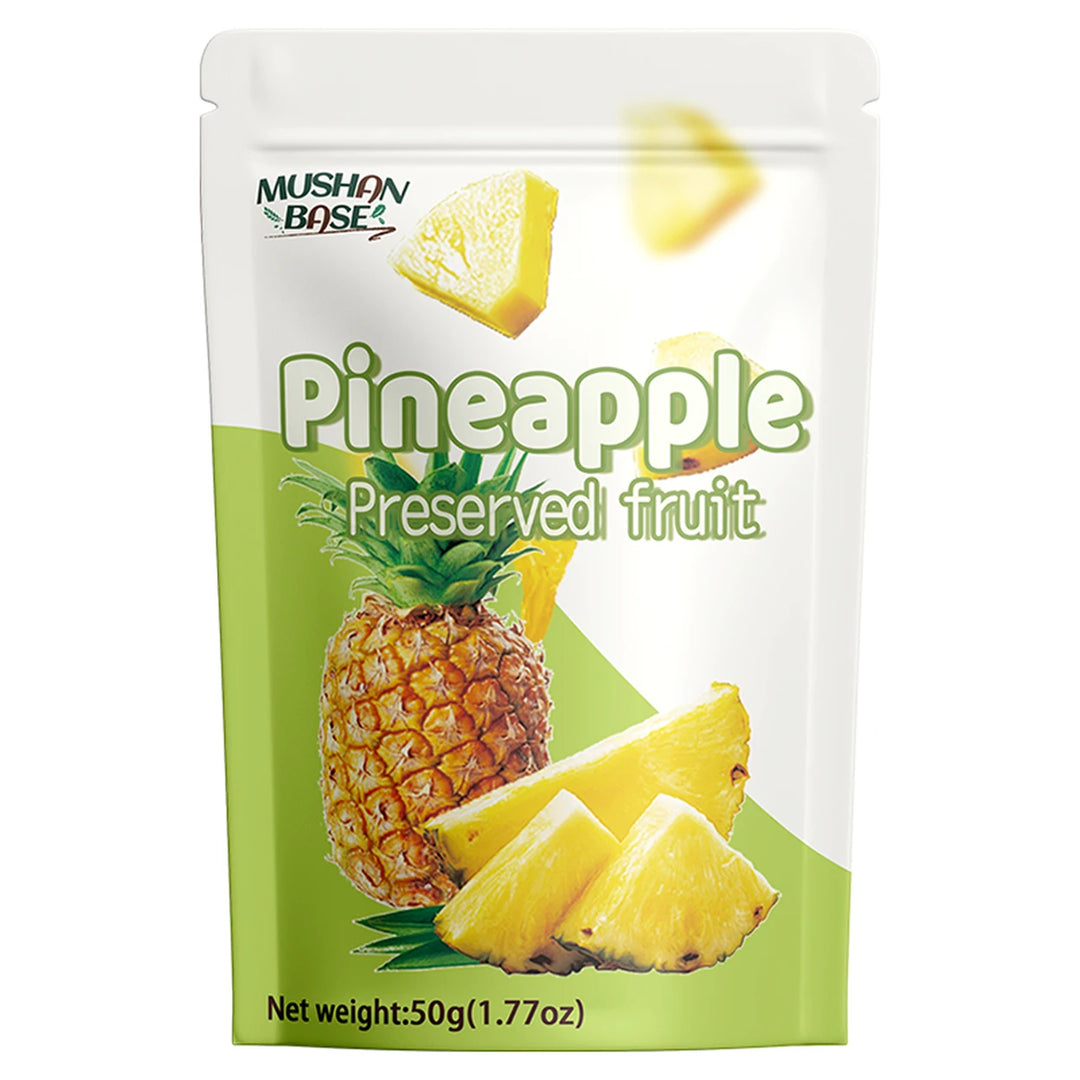 菠萝果脯 50克 /Konservierte Ananas 50g MUSHAN BASE