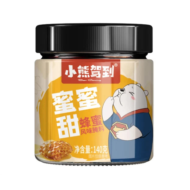 小熊驾到 蜜蜜甜 蜂蜜风味腌料 140克 /Marinade mit Honiggeschmack 140g XXJD