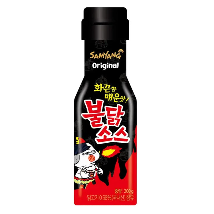 三养火鸡面拌面 炸鸡酱 辣椒酱 黑 200克 / Hot Chicken Ramen Sauce 200g SAMYANG