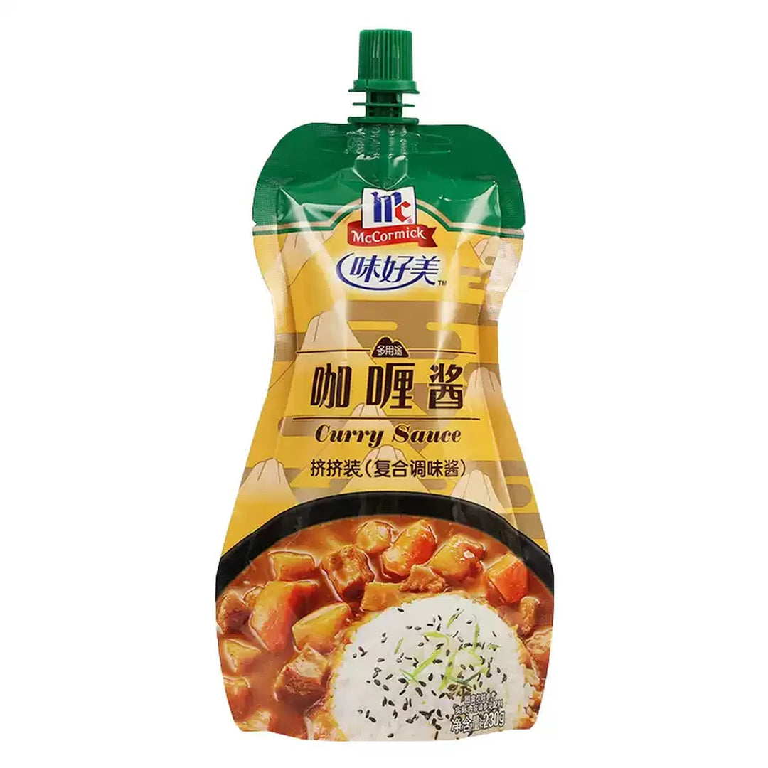 味好美 咖喱酱 挤压袋装 230克 /Currysauce Quetschbeutel 230g McCormick