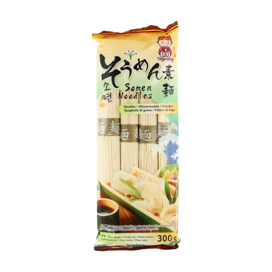 土小洋 素面 300克 /Somen Vegetarische Nudeln 300g Toyoung
